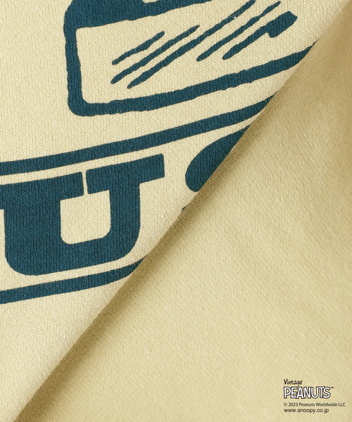 PEANUTS（ピーナッツ）の「【PEANUTS×SPORTS WEAR by relume】別注 プリントクルーネックスウェット（スウェット・メンズ・イエロー/アイボリー/グリーン系その他/チャコールグレー/ブラック・LARGE/MEDIUM/X-LARGE）」の14枚目の写真