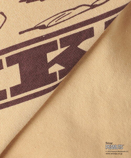 PEANUTS（ピーナッツ）の「【PEANUTS×SPORTS WEAR by relume】別注 プリントクルーネックスウェット（スウェット・メンズ・イエロー/アイボリー/グリーン系その他/チャコールグレー/ブラック・LARGE/MEDIUM/X-LARGE）」の17枚目の写真