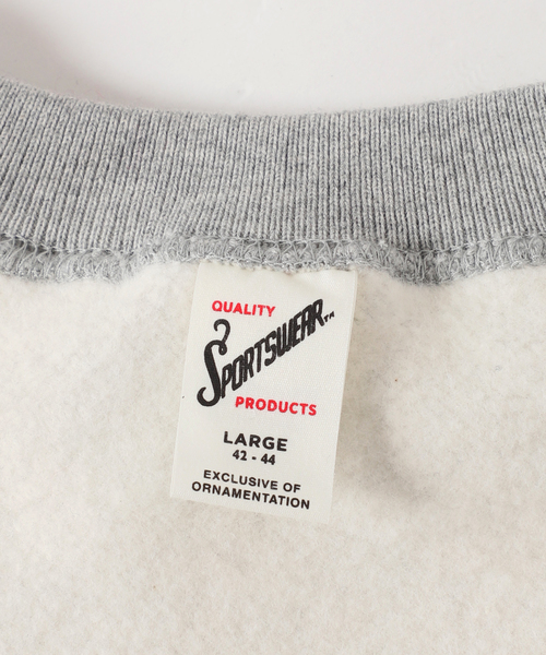 PEANUTS（ピーナッツ）の「【PEANUTS×SPORTS WEAR by relume】別注 プリントクルーネックスウェット（スウェット・メンズ・イエロー/アイボリー/グリーン系その他/チャコールグレー/ブラック・LARGE/MEDIUM/X-LARGE）」の18枚目の写真