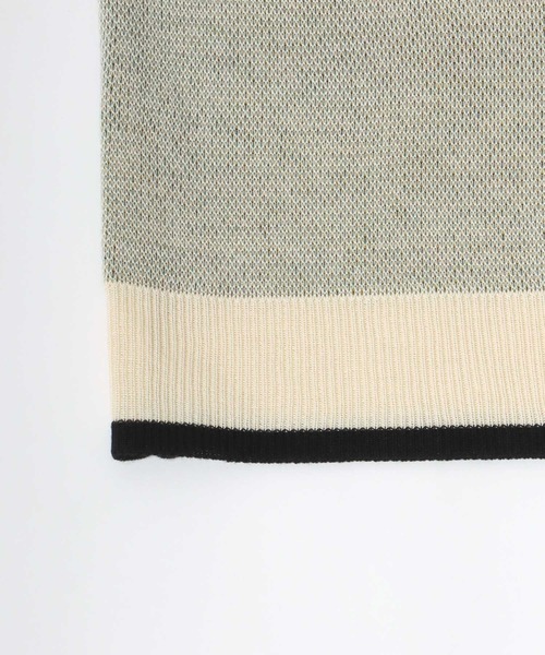 Salong hameu(サロン ハミュー)の「PEZ(ペッツ)キャラクタージャガードニットベスト(ニット/セーター・レディース・オフホワイト/ブルー/ブラック・L/M)」の6枚目の写真