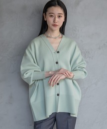 A part by（アパートバイ）の「お気に入り1.8万人超え！スウェットライクスポンジニットBIGカーディガン≪追加7≫（カーディガン/ボレロ）」