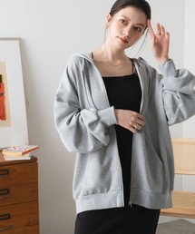 WEGO（ウィゴー）の「WEGO/ルーズフィットジップパーカー（パーカー）」