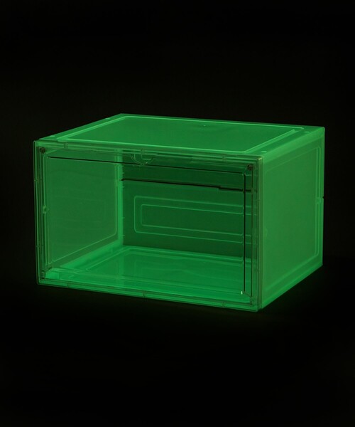 FREAK'S STORE（フリークスストア）の「【限定展開】 Arsa/アルサ 蓄光 SHOES BOX/シューズボックス（収納グッズ・メンズ・グリーン・ﾌﾘ-）」の10枚目の写真