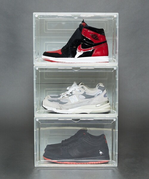 FREAK'S STORE（フリークスストア）の「【限定展開】 Arsa/アルサ 蓄光 SHOES BOX/シューズボックス（収納グッズ・メンズ・グリーン・ﾌﾘ-）」の11枚目の写真