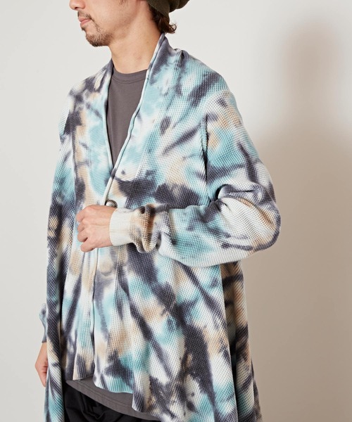 チャイハネ（チャイハネ）の「【チャイハネ】ワカチタイダイMEN'Sカーディガン（カーディガン/ボレロ・メンズ・ベージュ/ブラック/ブルー系その他・FREE）」の7枚目の写真