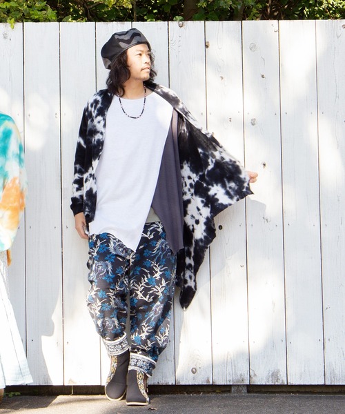 チャイハネ（チャイハネ）の「【チャイハネ】ワカチタイダイMEN'Sカーディガン（カーディガン/ボレロ・メンズ・ベージュ/ブラック/ブルー系その他・FREE）」の19枚目の写真