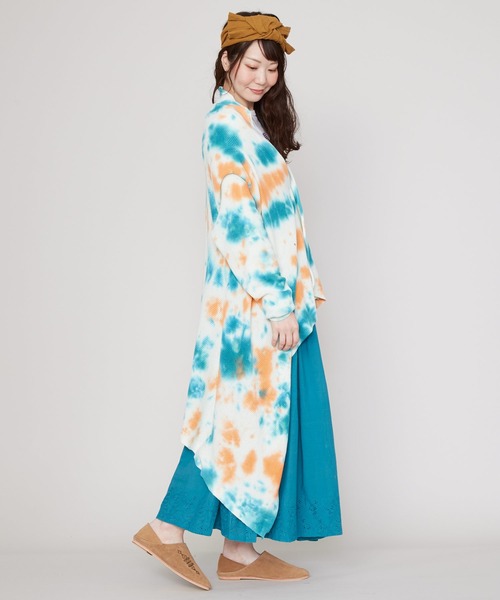 チャイハネ（チャイハネ）の「【チャイハネ】ワカチタイダイMEN'Sカーディガン（カーディガン/ボレロ・メンズ・ベージュ/ブラック/ブルー系その他・FREE）」の22枚目の写真