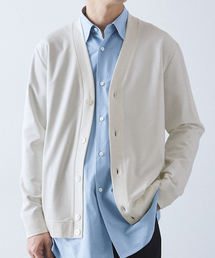 コンパクトポンチ Vカーディガン【Made in Japan】