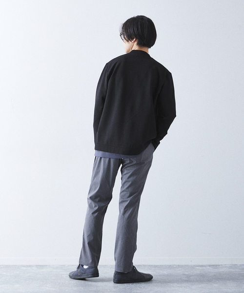 417 EDIFICE(フォーワンセブンエディフィス)の「コンパクトポンチ Vカーディガン【Made in Japan】(カーディガン/ボレロ・メンズ・ブラック/ホワイト/ブラック系その他/グレー/イエロー/グリーン・SMALL/MEDIUM/LARGE)」の9枚目の写真