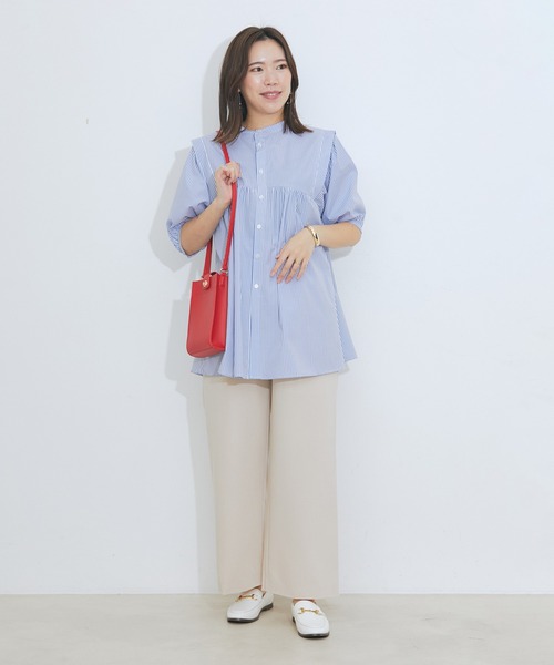 VIS（ビス）の「【前後2WAY】ボリュームスリーブチュニック