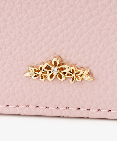 フラワーチャーム付き本革名刺ケース/Afternoon Tea PREMIUM（カード