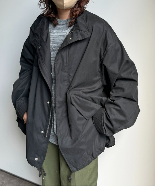 CPCM（シーピーシーエム）の「ピーチショートモッズコート（モッズコート・メンズ・ブラック/カーキ・MEDIUM/LARGE）」の15枚目の写真