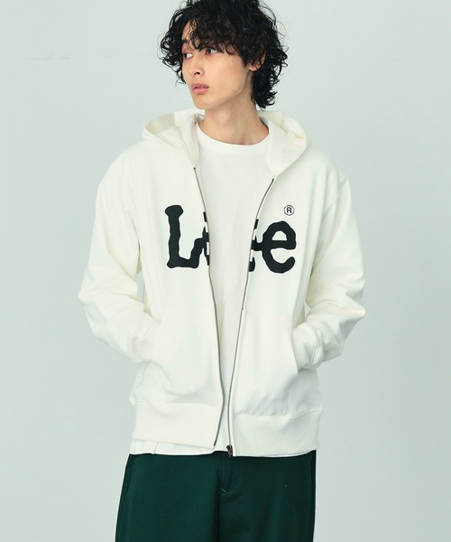 Lee（リー）の「ジップアップロゴフーディー（パーカー）」 - WEAR