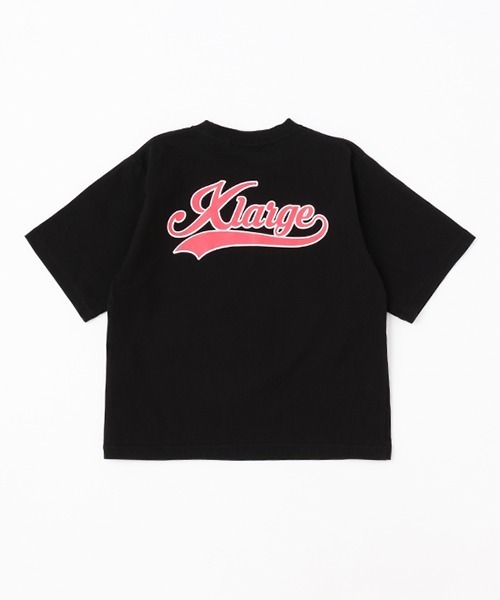 XLARGE KIDS(エクストララージキッズ)の「ベースボールグラフィック半袖Tシャツ(Tシャツ/カットソー・キッズ・レッド/トップグレー/ブラック/グリーン・90cm/110cm/120cm/80cm/140cm/130cm/100cm)」の8枚目の写真