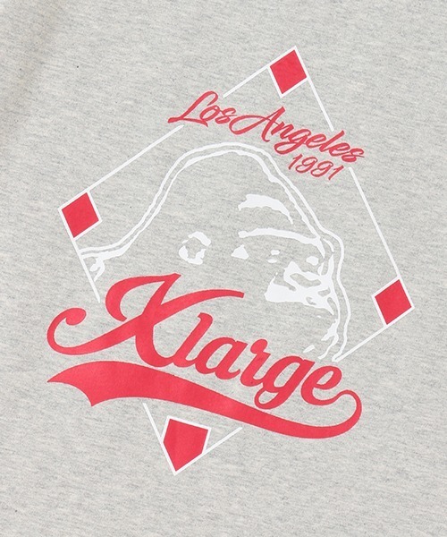 XLARGE KIDS(エクストララージキッズ)の「ベースボールグラフィック半袖Tシャツ(Tシャツ/カットソー・キッズ・レッド/トップグレー/ブラック/グリーン・90cm/110cm/120cm/80cm/140cm/130cm/100cm)」の12枚目の写真