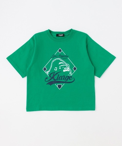 XLARGE KIDS(エクストララージキッズ)の「ベースボールグラフィック半袖Tシャツ(Tシャツ/カットソー・キッズ・レッド/トップグレー/ブラック/グリーン・90cm/110cm/120cm/80cm/140cm/130cm/100cm)」の20枚目の写真