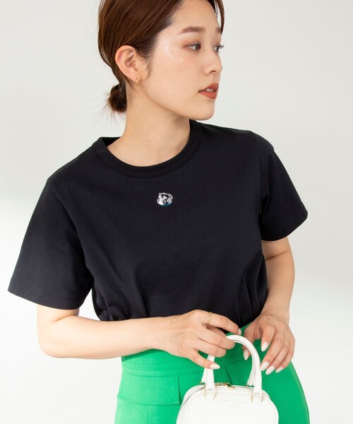 NOLLEY’S(ノーリーズ)の「Parisienne Tシャツ(Tシャツ/カットソー・レディース・キナリ/ホワイト/オフホワイト/ホワイト系その他5/ホワイト系その他4/ネイビー・38)」の21枚目の写真