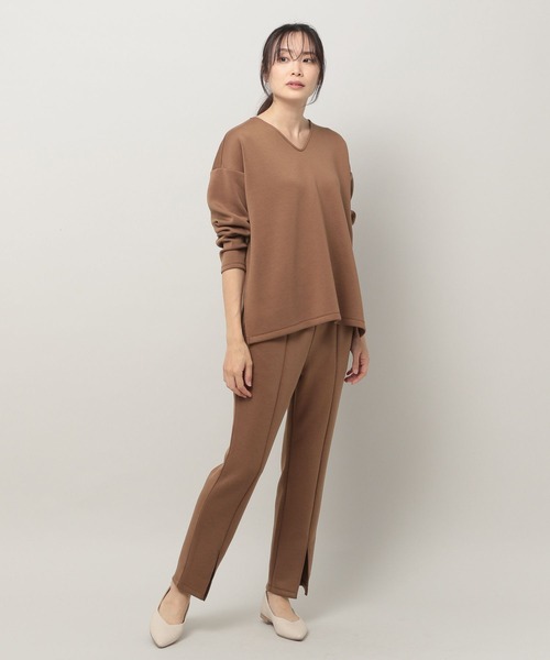 ELLE ワンピース セットアップ 130 ニットベストXシャツワンピースセットアップ[dr468