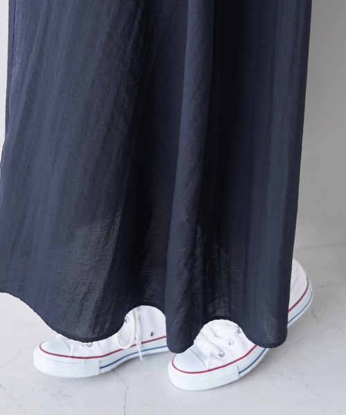 ROPE' PICNIC（ロペピクニック）の「ピンタックワンピース（ワンピース・レディース・ベージュ/チャコールグレー/ライトグリーン/ネイビー・38）」の7枚目の写真