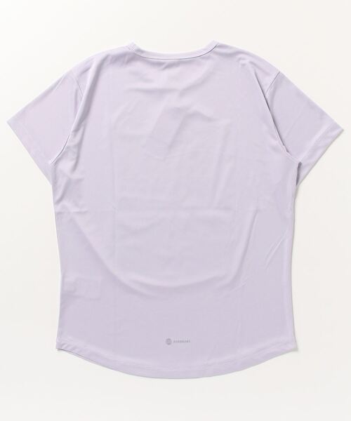 adidas（アディダス）の「アディダス adidas シーズナル ルーズフィット インターロック グラフィック半袖（Tシャツ/カットソー・レディース・ブラック/ライラック/ホワイト・S/XL/M/L）」の5枚目の写真