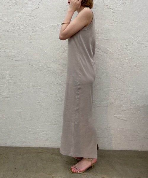 Omekashi（オメカシ）の「アメスリテレコワンピース（ワンピース・レディース・ベージュ/ブラック/アイボリー・36/38）」の9枚目の写真