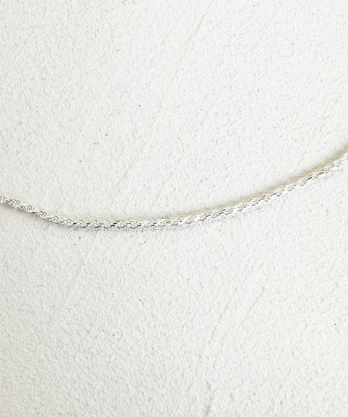 SILVER 925 スターリングシルバー フレンチロープチェーン ネックレス(S) 45cm(ネックレス)|Magine(マージン) SILVER 925 スターリングシルバー フレンチロープチェーン ネックレス(S) 45cm(ネックレス)|Magine(マージン)