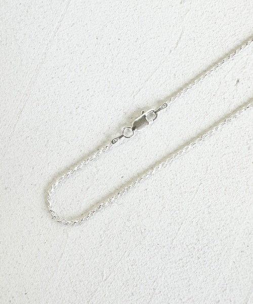 SILVER 925 スターリングシルバー フレンチロープチェーン ネックレス(S) 45cm(ネックレス)|Magine(マージン) SILVER 925 スターリングシルバー フレンチロープチェーン ネックレス(S) 45cm(ネックレス)|Magine(マージン)