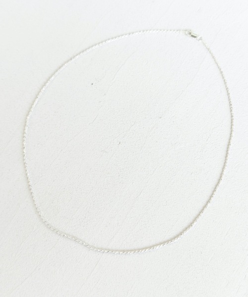 SILVER 925 スターリングシルバー フレンチロープチェーン ネックレス(S) 45cm(ネックレス)|Magine(マージン) SILVER 925 スターリングシルバー フレンチロープチェーン ネックレス(S) 45cm(ネックレス)|Magine(マージン)