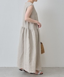 BEARDSLEY（ビアズリー）の「リネンワッフルギャザーワンピース 