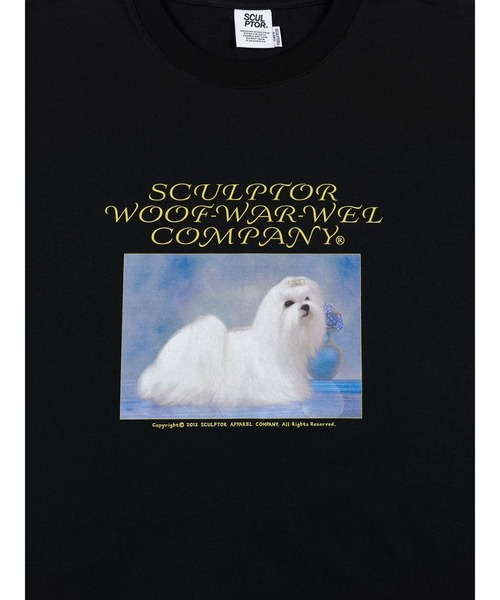 SCULPTOR（スカルプター）の「【日本限定アイテム】Puppy Talk Boxy Tee/パピートークボクシーT（Tシャツ/カットソー・レディース・ライトグレー/ホワイト/ブラック・MEDIUM/SMALL/LARGE）」の15枚目の写真
