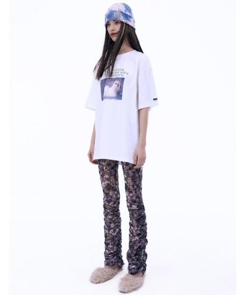 SCULPTOR（スカルプター）の「【日本限定アイテム】Puppy Talk Boxy Tee/パピートークボクシーT（Tシャツ/カットソー・レディース・ライトグレー/ホワイト/ブラック・MEDIUM/SMALL/LARGE）」の16枚目の写真