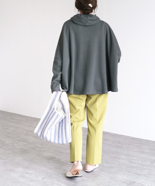 reca(レカ)の「スウェットフーディー(パーカー・レディース・オートミール/チャコール・FREE)」の8枚目の写真