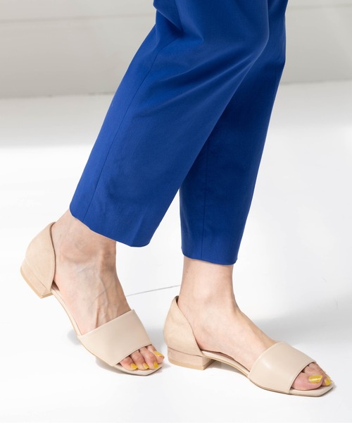 GLOBAL WORK（グローバルワーク）の「らくっションかかとフィットサンダル/182179（サンダル・レディース・グリーン/ブラック/シルバー/アイボリー/ベージュ・LARGE/SMALL/MEDIUM/X-LARGE）」の8枚目の写真