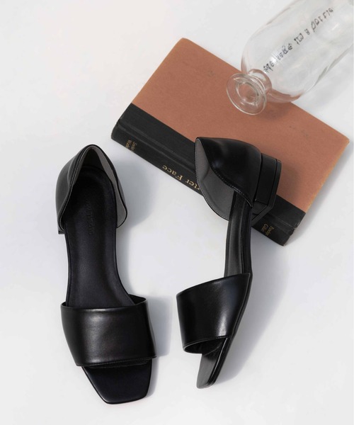 GLOBAL WORK（グローバルワーク）の「らくっションかかとフィットサンダル/182179（サンダル・レディース・グリーン/ブラック/シルバー/アイボリー/ベージュ・LARGE/SMALL/MEDIUM/X-LARGE）」の21枚目の写真