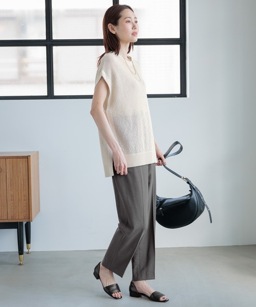 GLOBAL WORK(グローバルワーク)の「らくっションかかとフィットサンダル/182179(サンダル・レディース・グリーン/ブラック/シルバー/アイボリー/ベージュ・LARGE/SMALL/MEDIUM/X-LARGE)」の19枚目の写真