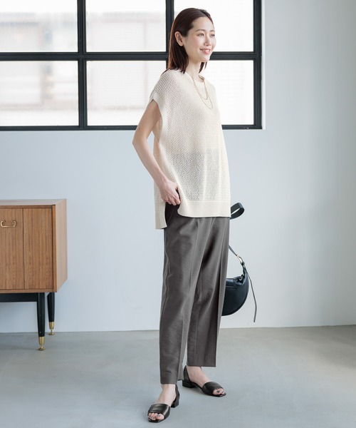 GLOBAL WORK(グローバルワーク)の「らくっションかかとフィットサンダル/182179(サンダル・レディース・グリーン/ブラック/シルバー/アイボリー/ベージュ・LARGE/SMALL/MEDIUM/X-LARGE)」の21枚目の写真