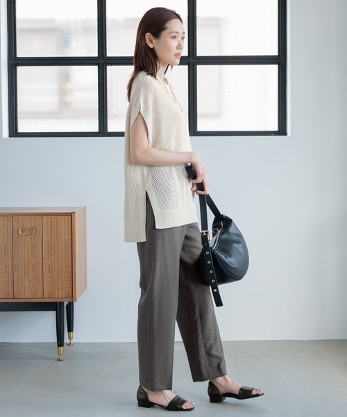GLOBAL WORK(グローバルワーク)の「らくっションかかとフィットサンダル/182179(サンダル・レディース・グリーン/ブラック/シルバー/アイボリー/ベージュ・LARGE/SMALL/MEDIUM/X-LARGE)」の22枚目の写真