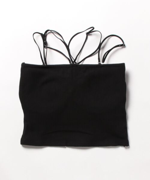 PBLIM（ページボーイリム）の「PAGEBOYLIM/カップ付きホルターネックキャミ（キャミソール・レディース・オフホワイト/ブラック・FREE）」の16枚目の写真