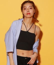 PBLIM | PAGEBOYLIM/カップ付きホルターネックキャミ(キャミソール)