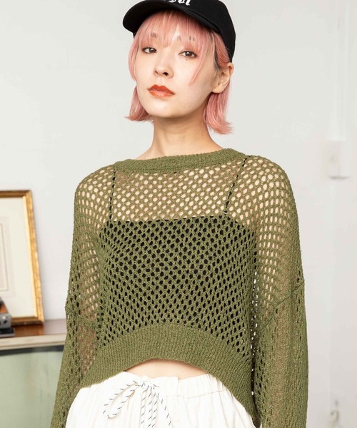 PBLIM（ページボーイリム）の「PAGEBOYLIM/カップ付きホルターネックキャミ（キャミソール・レディース・オフホワイト/ブラック・FREE）」の17枚目の写真