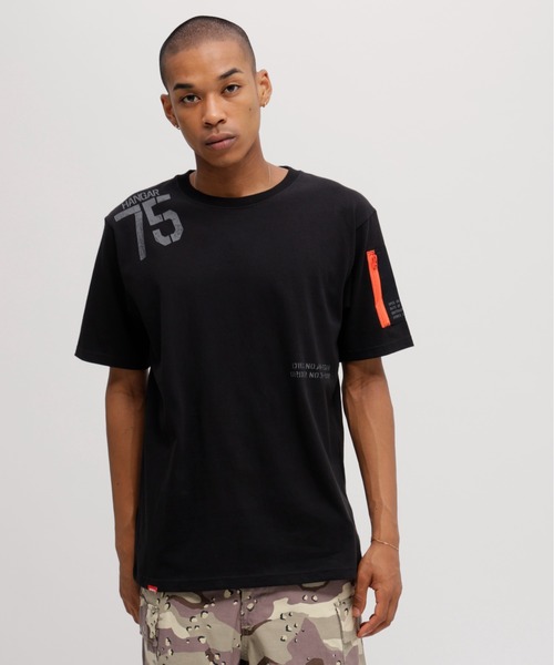 WEB&DEPOT限定》REMODEL DESIGN CREW NECK T-SHIRT / リモデル