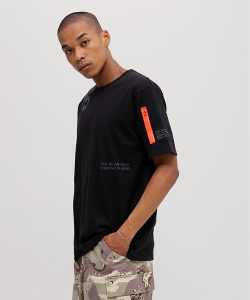 WEB&DEPOT限定》REMODEL DESIGN CREW NECK T-SHIRT / リモデル