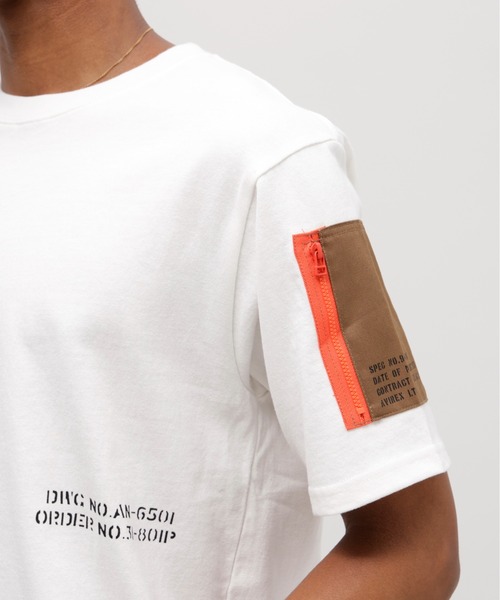WEB&DEPOT限定》REMODEL DESIGN CREW NECK T-SHIRT / リモデル
