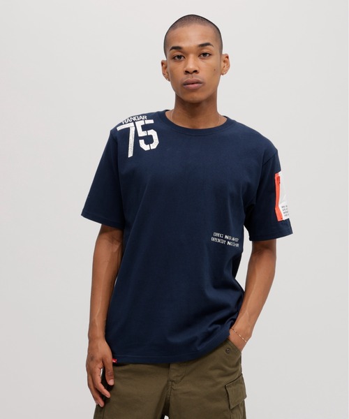 WEB&DEPOT限定》REMODEL DESIGN CREW NECK T-SHIRT / リモデル