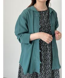 ehka sopo | セーラーカラーチャイナボタンブラウス(シャツ/ブラウス)