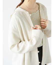 ehka sopo | セーラーカラーチャイナボタンブラウス(シャツ/ブラウス)