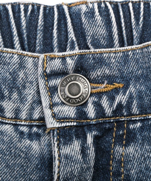 LUXSTYLE(ラグスタイル)の「ケミカルウォッシュデニムワイドカーゴパンツ(カーゴパンツ・メンズ・ブルー/ブラック・L/M/S)」の12枚目の写真
