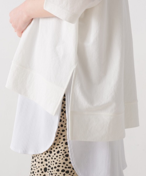 OMNES（オムネス）の「接触冷感オーバーサイズジップパーカー（パーカー・レディース・ホワイト/ブルー/モカ/イエロー/チャコールグレー/ブラック/グレー/チャコールグレー×ブラック/ホワイト系その他/キャメル/ネイビー/ラベンダー/ブラウン/グリーン/ブルー系その他・FREE）」の19枚目の写真