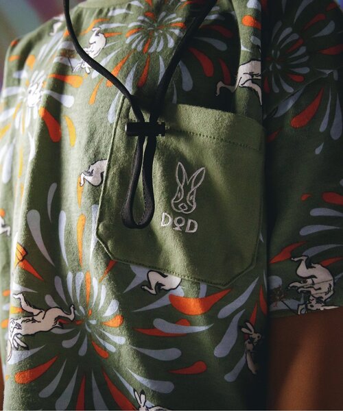 BREEZE(ブリーズ)の「DODコラボ めちゃもえ花火柄ポケットTシャツ(コドモ)(Tシャツ/カットソー・キッズ・オフホワイト/カーキ/ネイビー・130/110/150/90/120/100/140/80)」の19枚目の写真