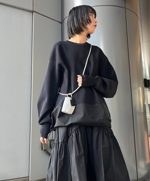 emmi（エミ）の「【emmi atelier】スマホショルダーウォレットセット（スマホグッズ・レディース・アイボリー/ライトブルー/ブラック/シルバー・FREE）」の6枚目の写真